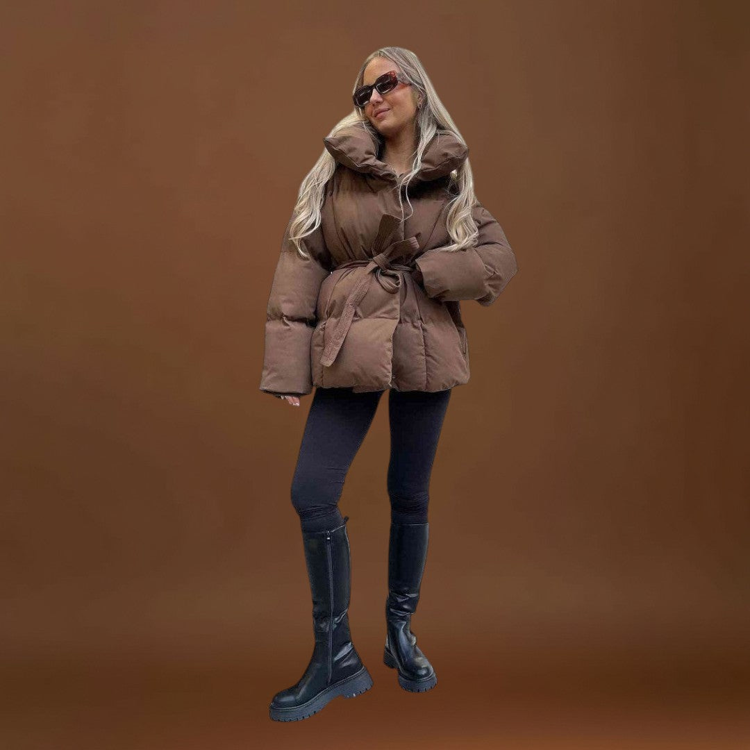 Rafaela | Casaco acolchoado com cinto