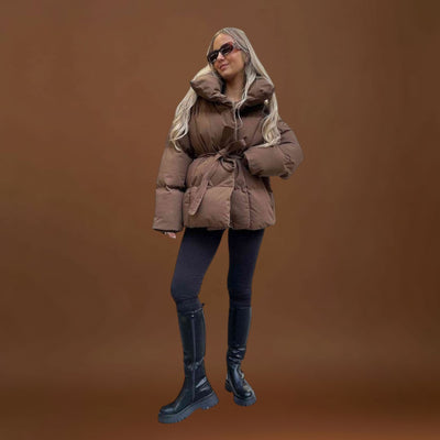 Rafaela | Casaco acolchoado com cinto