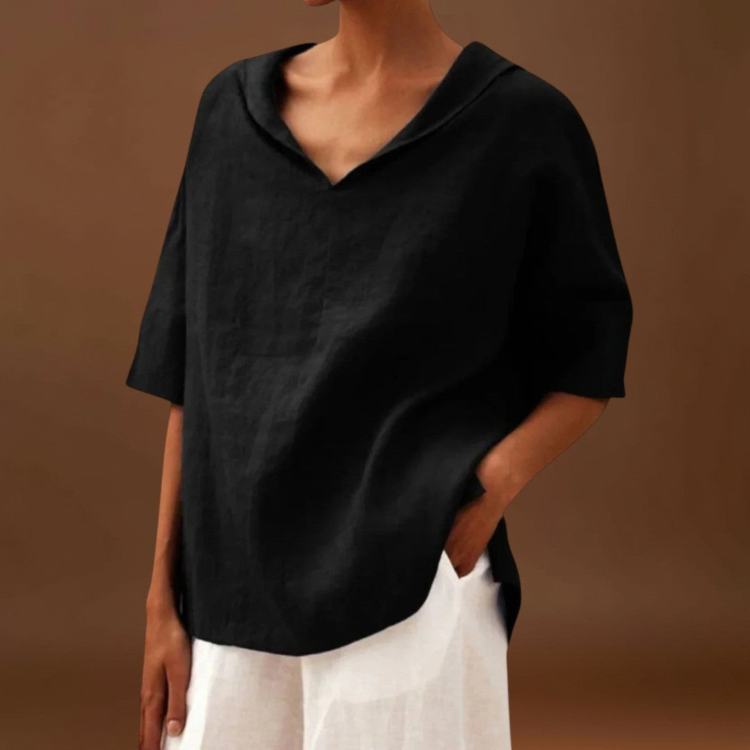 Liliana – Blusa de Linho