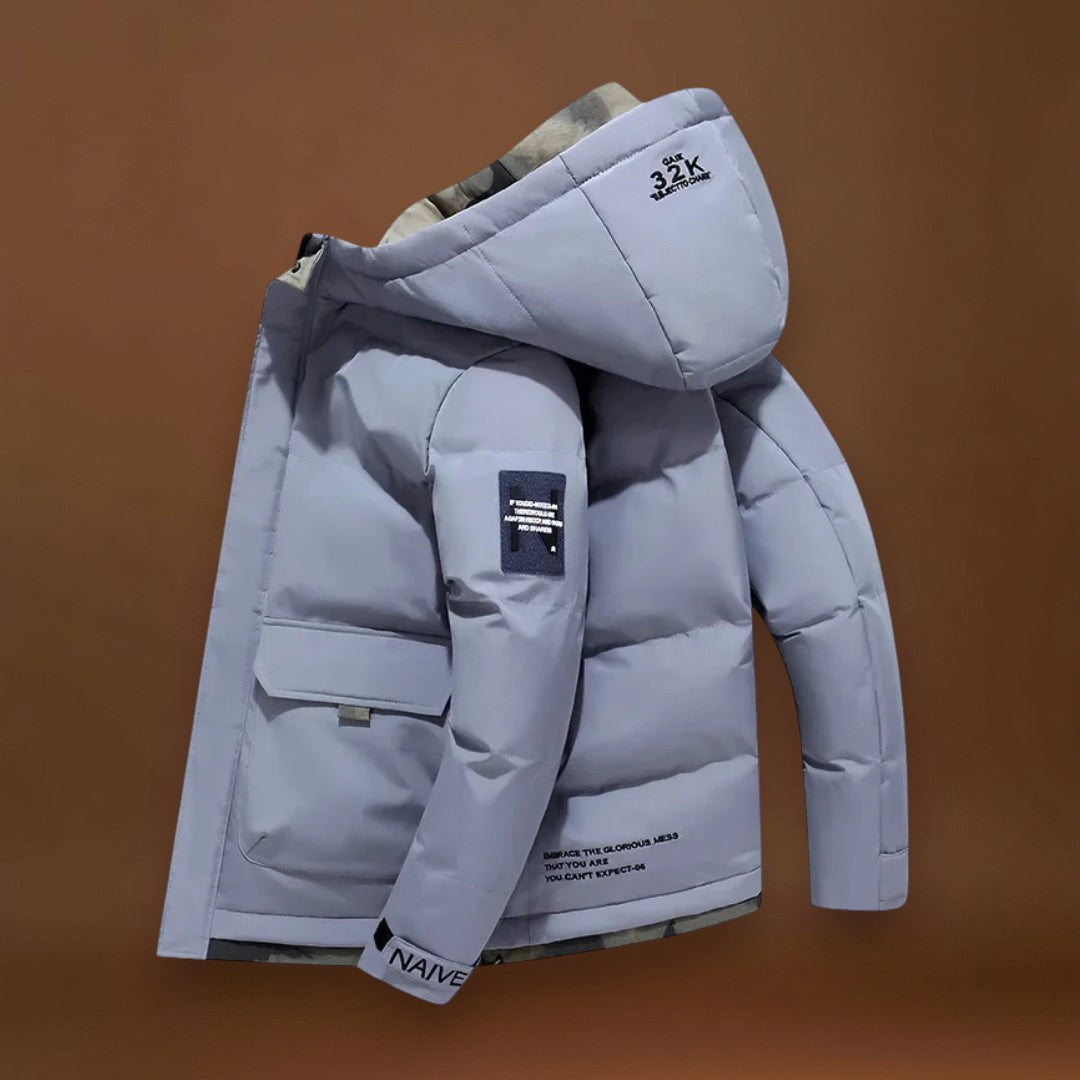 João | Casaco De Inverno Com Capuz