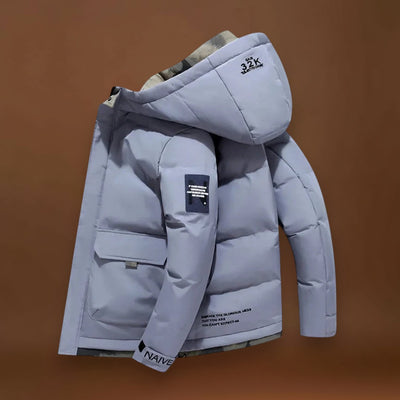 João | Casaco De Inverno Com Capuz