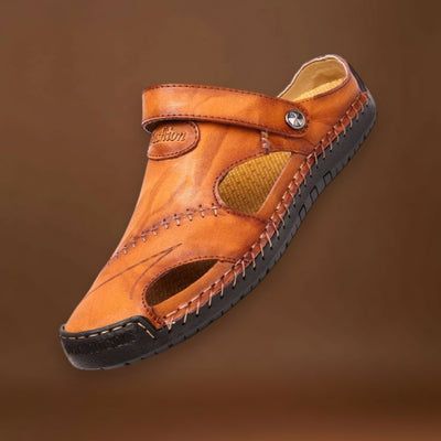 Évasion - Sandálias de couro para homem