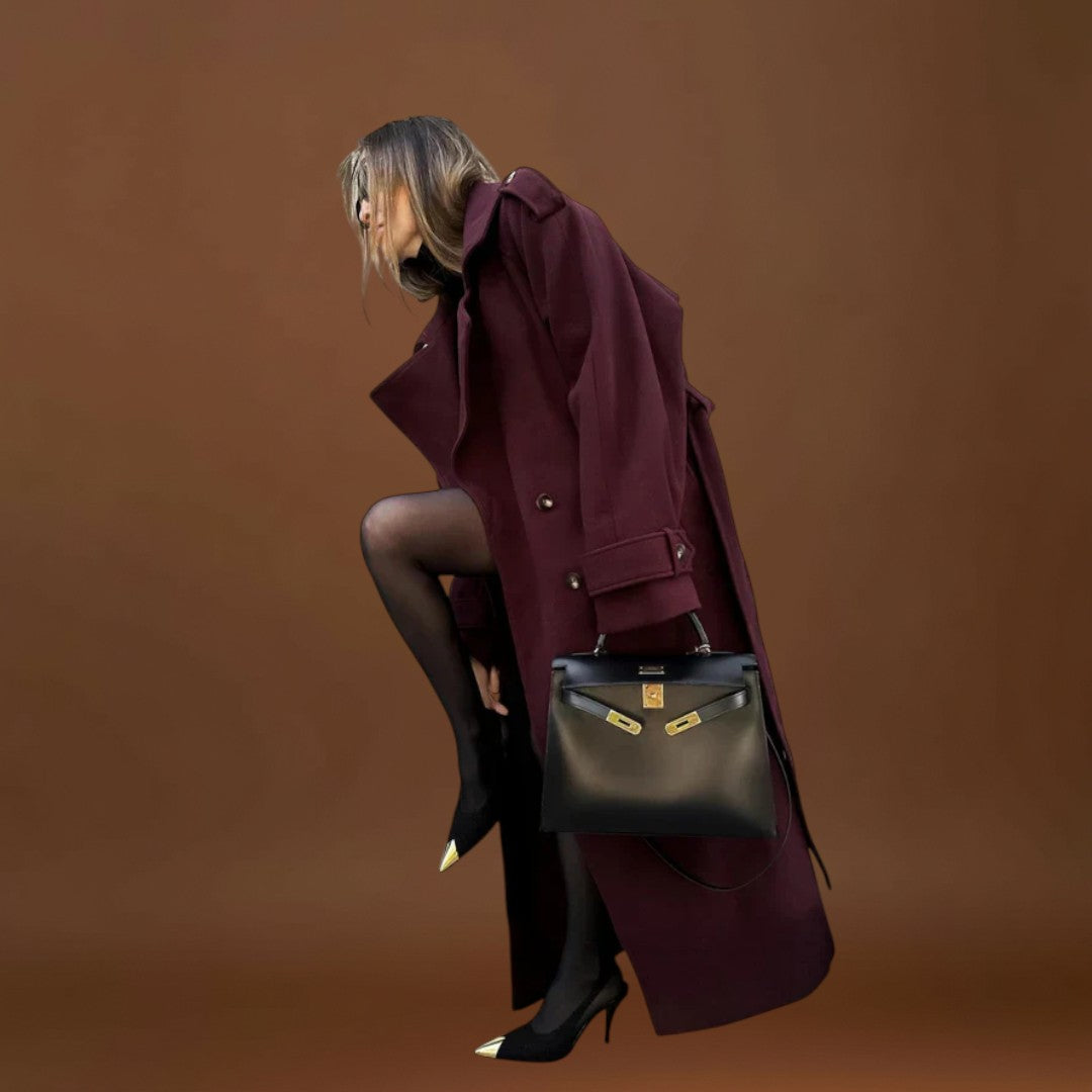 Amalia | Casaco Bordô