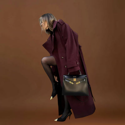 Amalia | Casaco Bordô