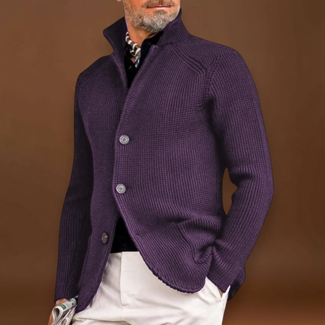 Edgar | Cardigan Clássico de Malha com Botões