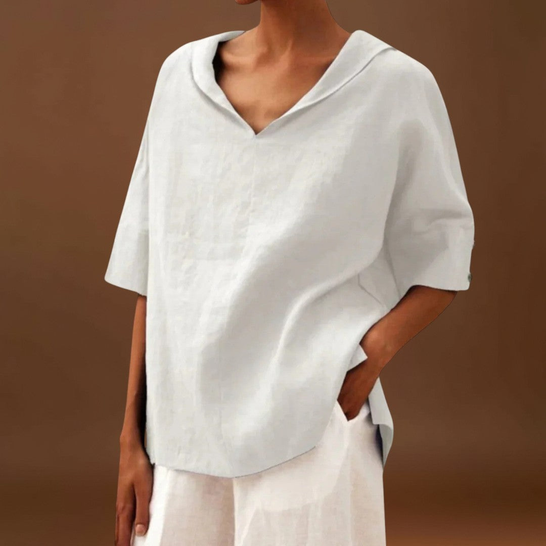 Liliana – Blusa de Linho