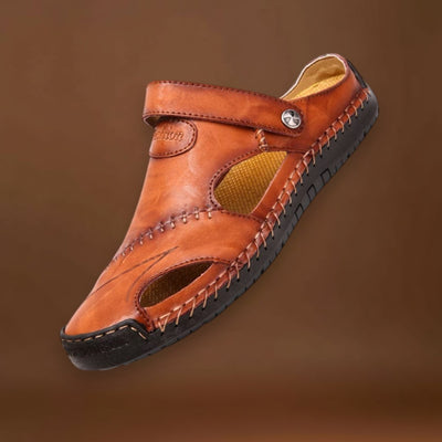 Évasion - Sandálias de couro para homem