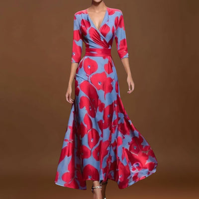 Isadora - Vestido maxi premium feito à mão