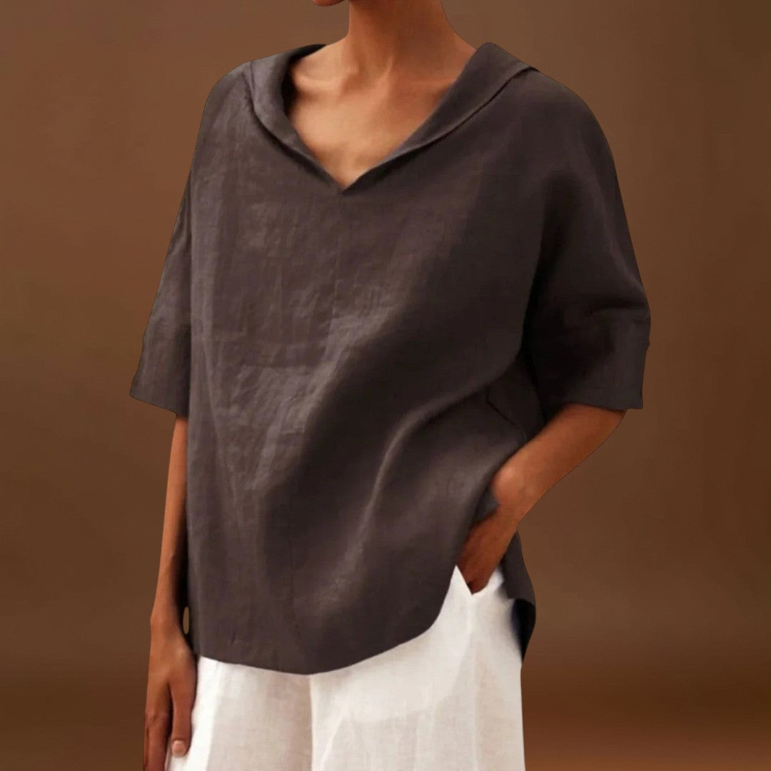 Liliana – Blusa de Linho