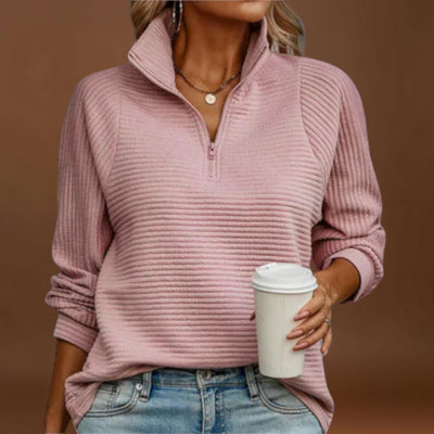 Vânia - Suéter de Malha Elegante