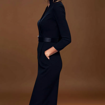 Inês - Vestido Elegante com Cinto