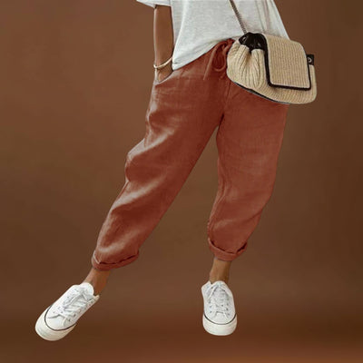 Francisca – Calças de linho modernas e casuais