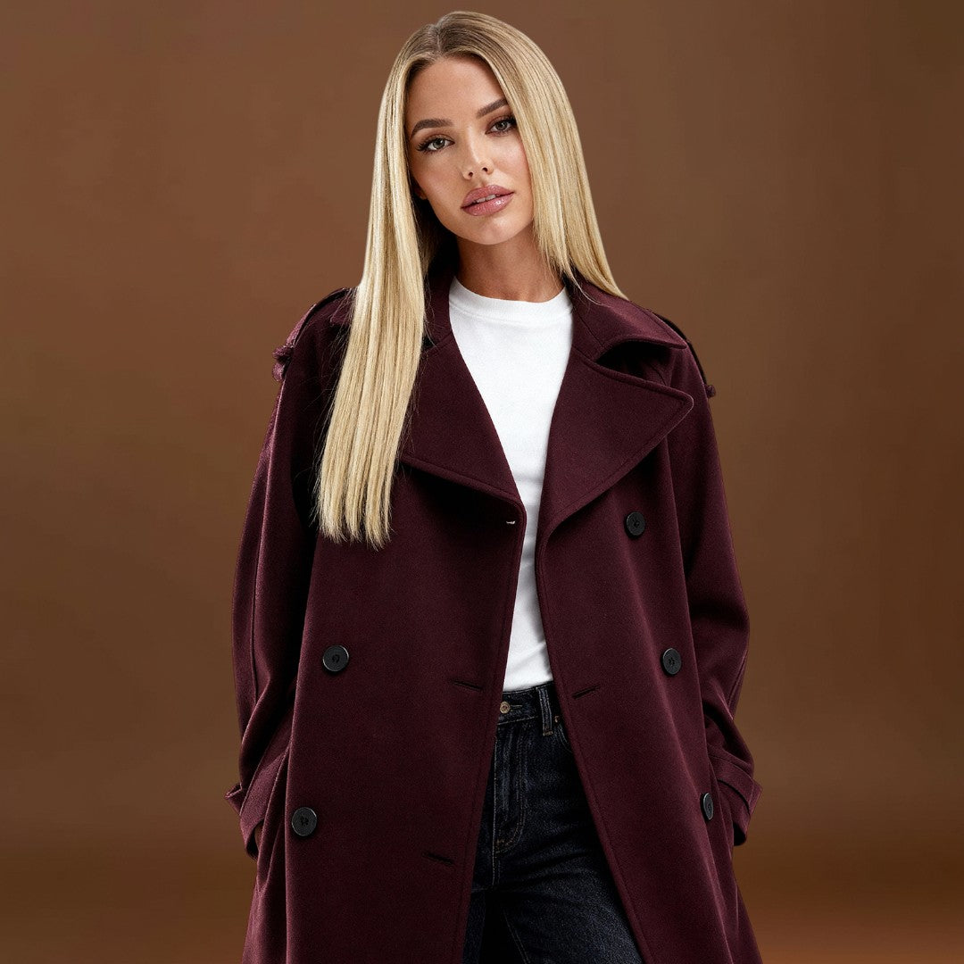 Amalia | Casaco Bordô