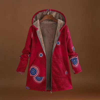 Aurora - Casaco com capuz quente e macio