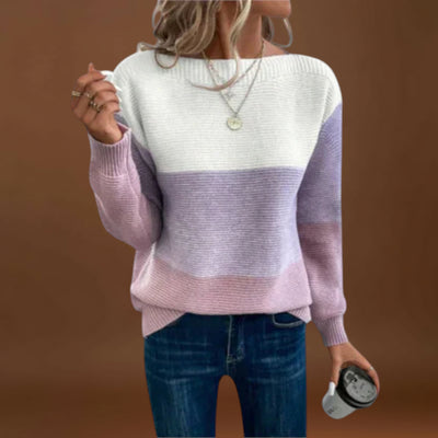 Clara - Suéter Tricolor