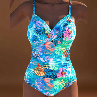 Ana – Fato de banho com recortes náuticos