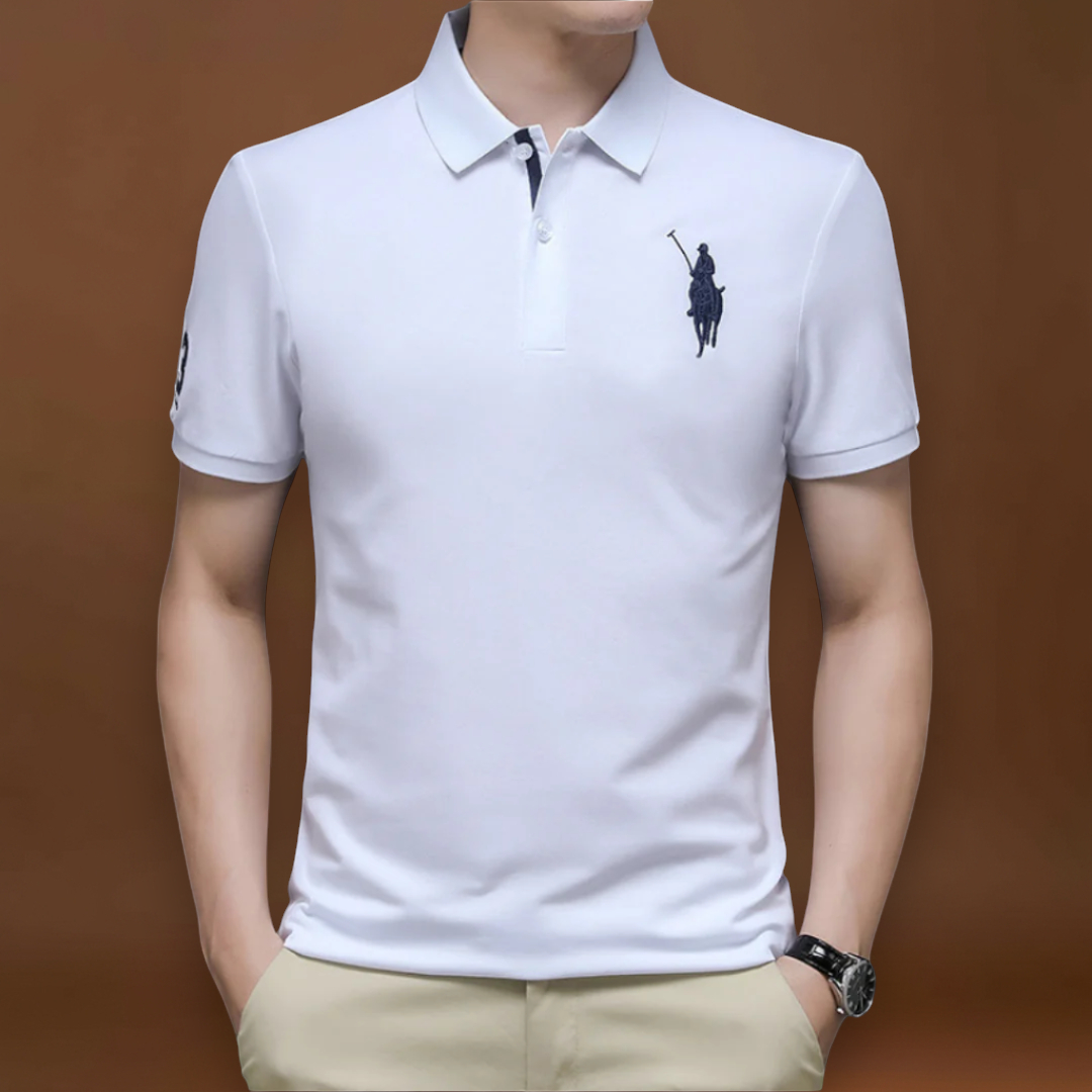 RAFAEL | POLO ELEGANTE COM BORDADO