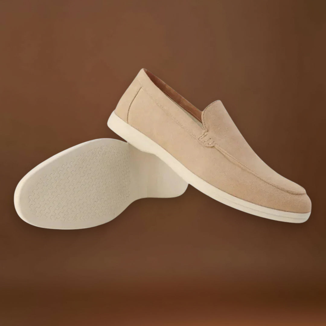 Hugo | Mocassins Masculinos Em Camurça Premium