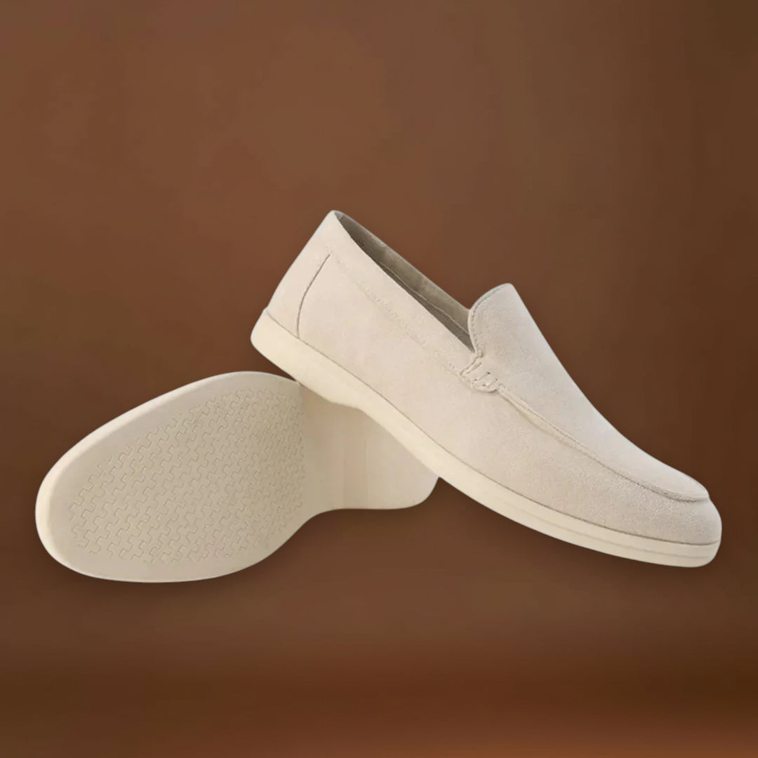 Hugo | Mocassins Masculinos Em Camurça Premium
