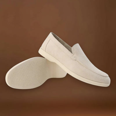 Hugo | Mocassins Masculinos Em Camurça Premium