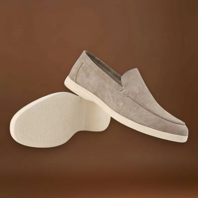 Hugo | Mocassins Masculinos Em Camurça Premium