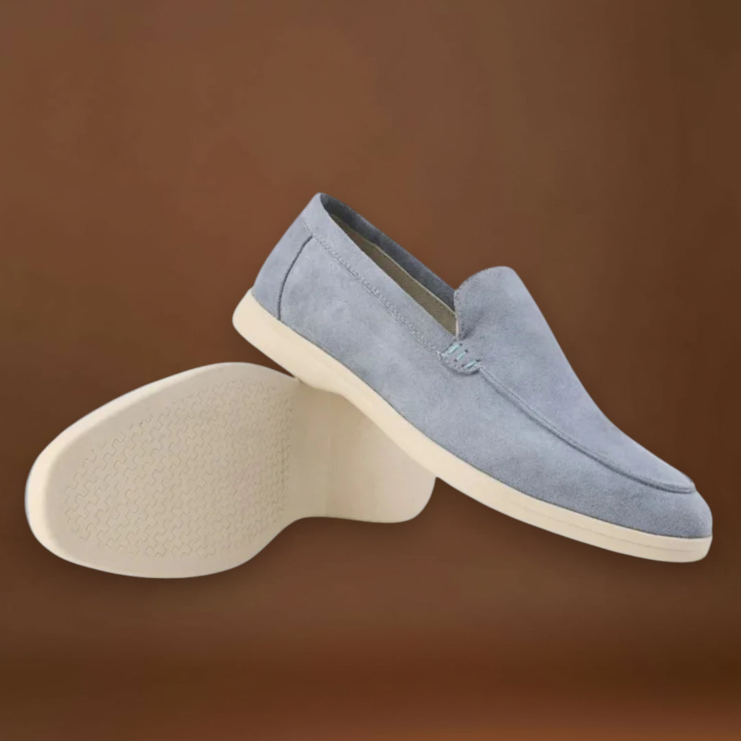 Hugo | Mocassins Masculinos Em Camurça Premium