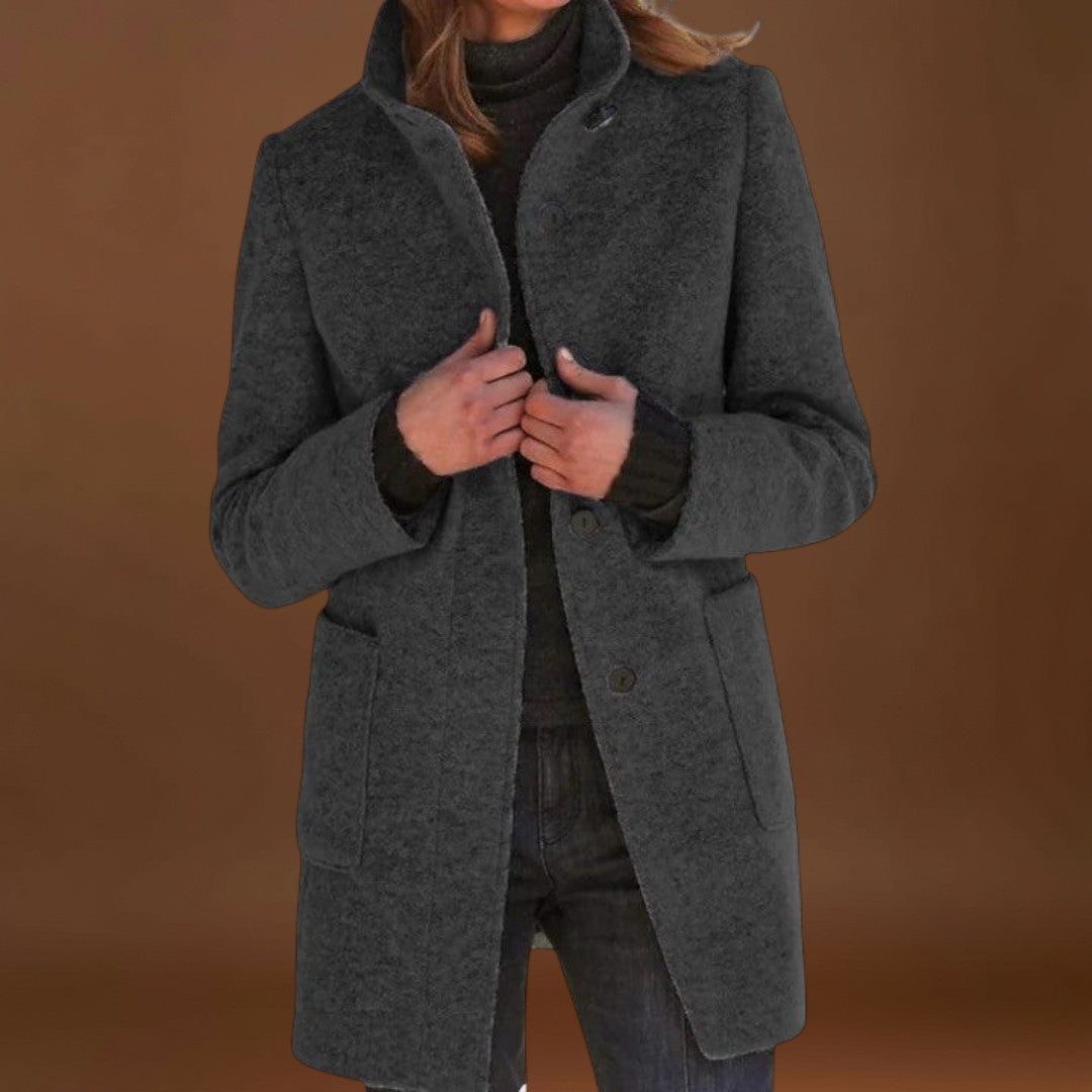 Debora - Casaco clássico em mistura de lã
