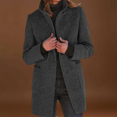 Debora - Casaco clássico em mistura de lã