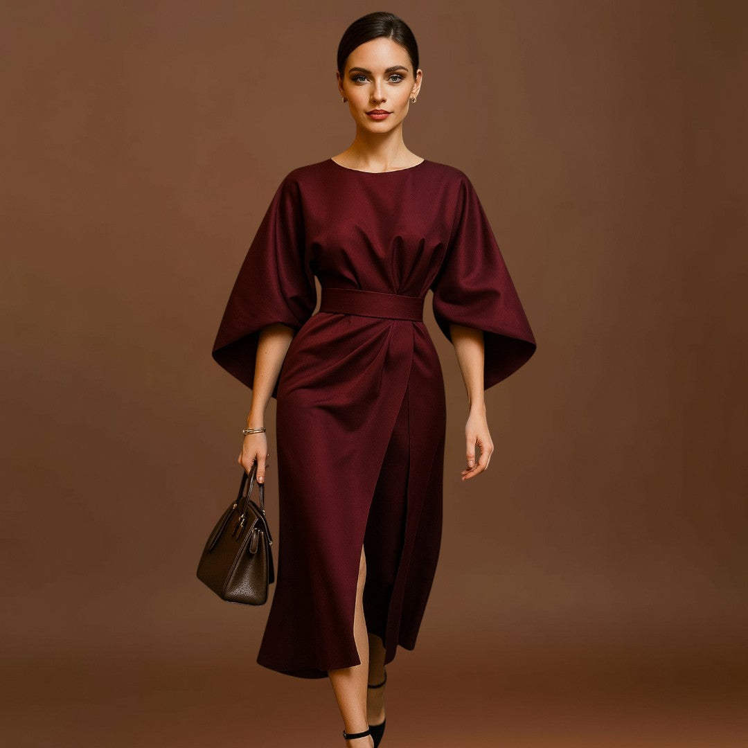 Sara - Vestido elegante com mangas