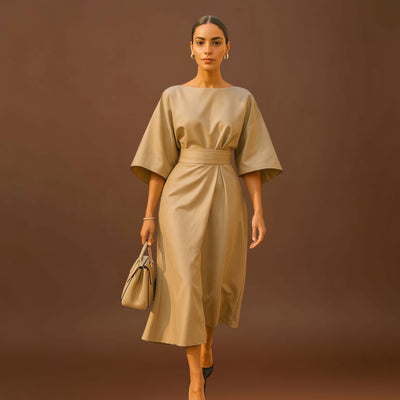 Sara - Vestido elegante com mangas