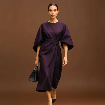 Sara - Vestido elegante com mangas