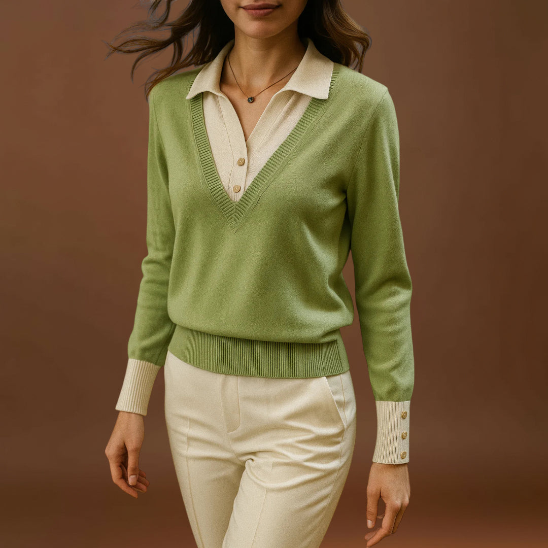 Tânia - Sweater Elegante