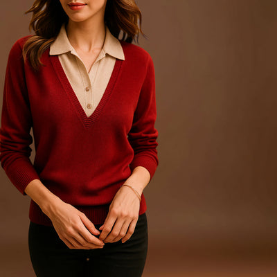 Tânia - Sweater Elegante