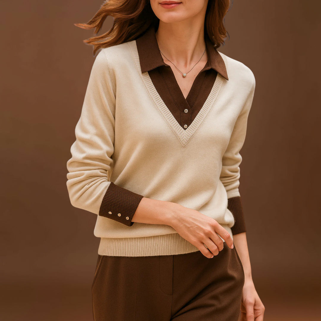 Tânia - Sweater Elegante