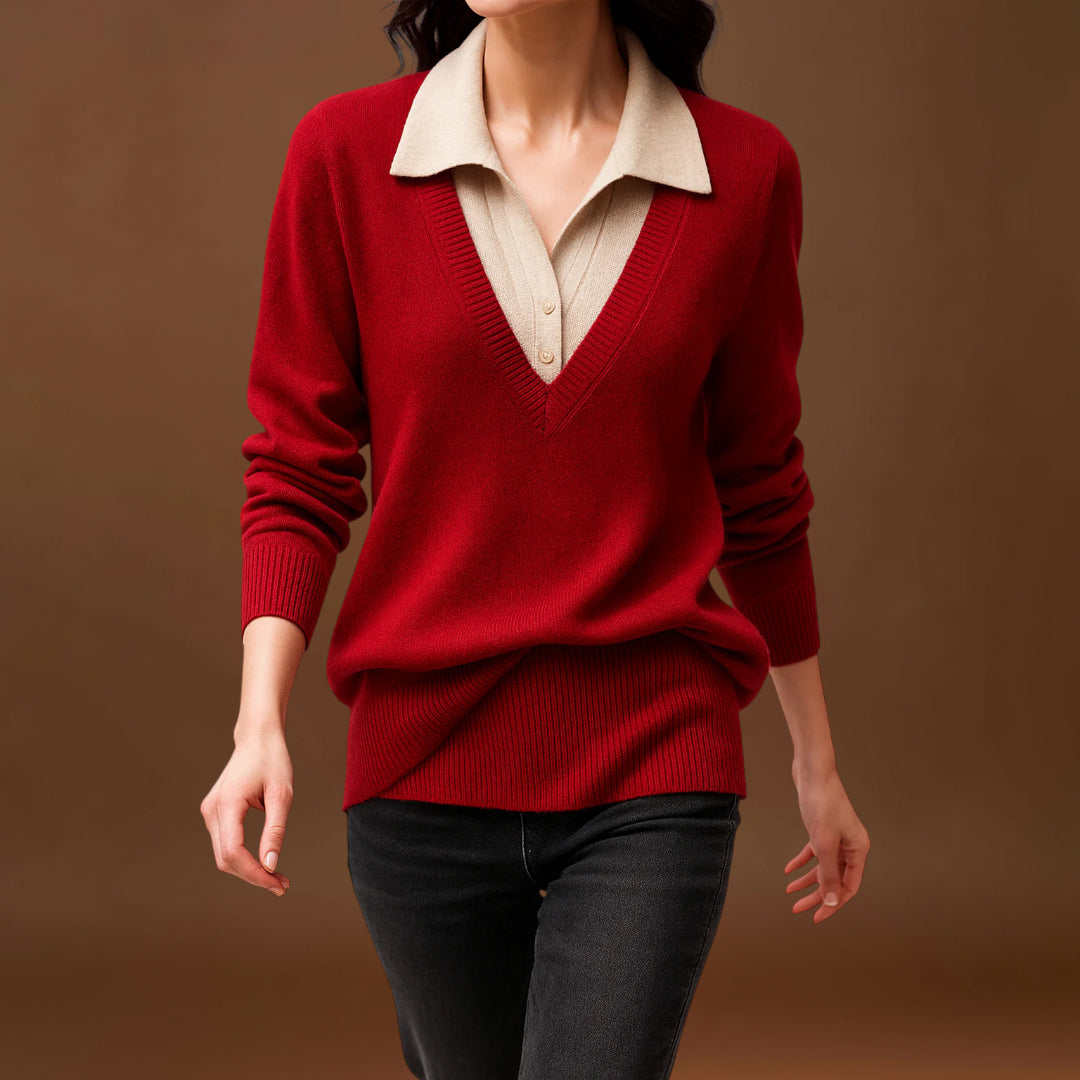 Tânia - Sweater Elegante