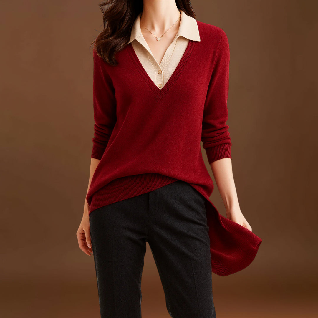 Tânia - Sweater Elegante