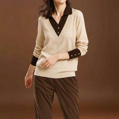 Tânia - Sweater Elegante