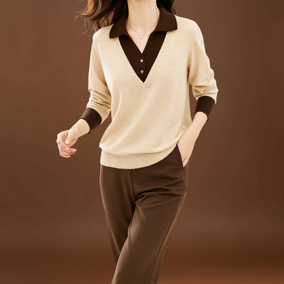 Tânia - Sweater Elegante