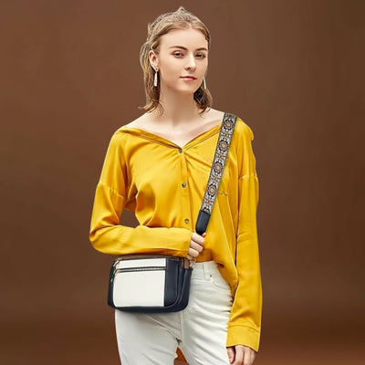 Maria. - Mala de tiracolo em pele vegan