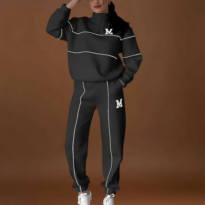 Maria Inês - Conjunto de sweater e calcas confortavel