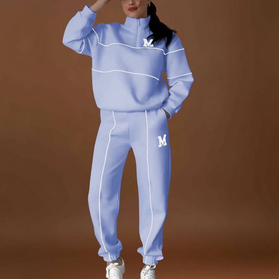 Maria Inês - Conjunto de sweater e calcas confortavel