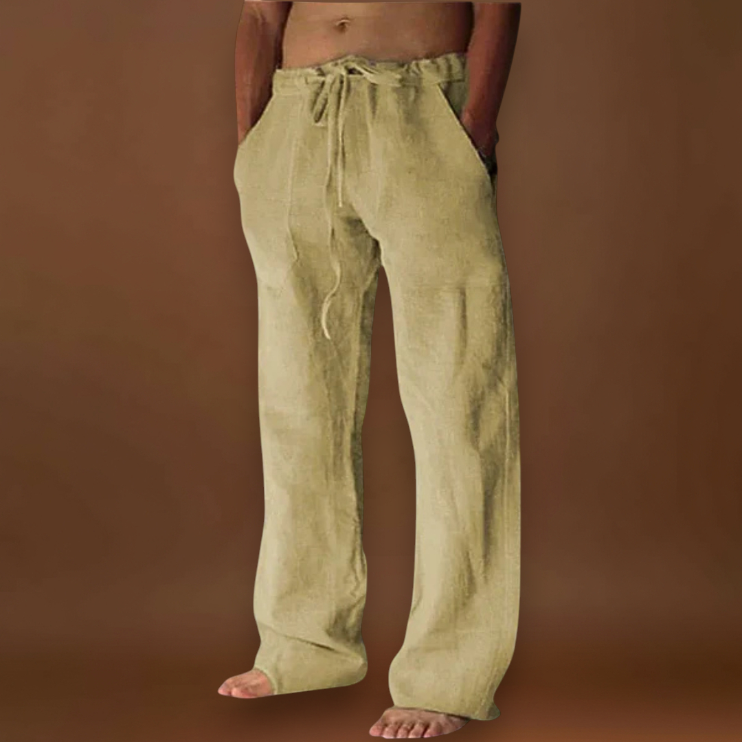 Tiago | Calças de Linho Casual