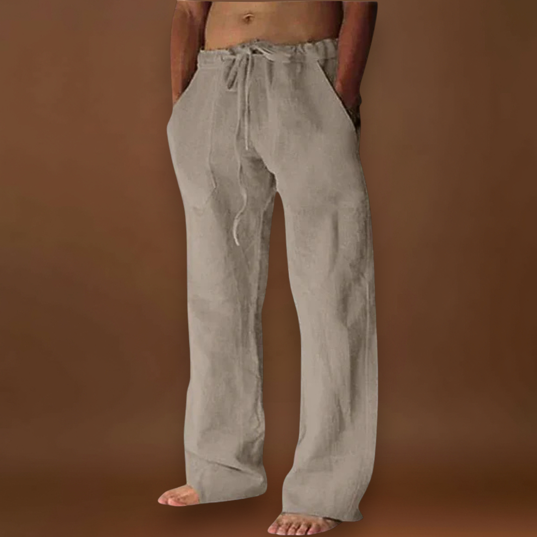 Tiago | Calças de Linho Casual