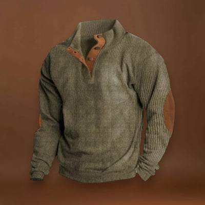 Miguel | Camisola Com Cotoveleiras Suaves