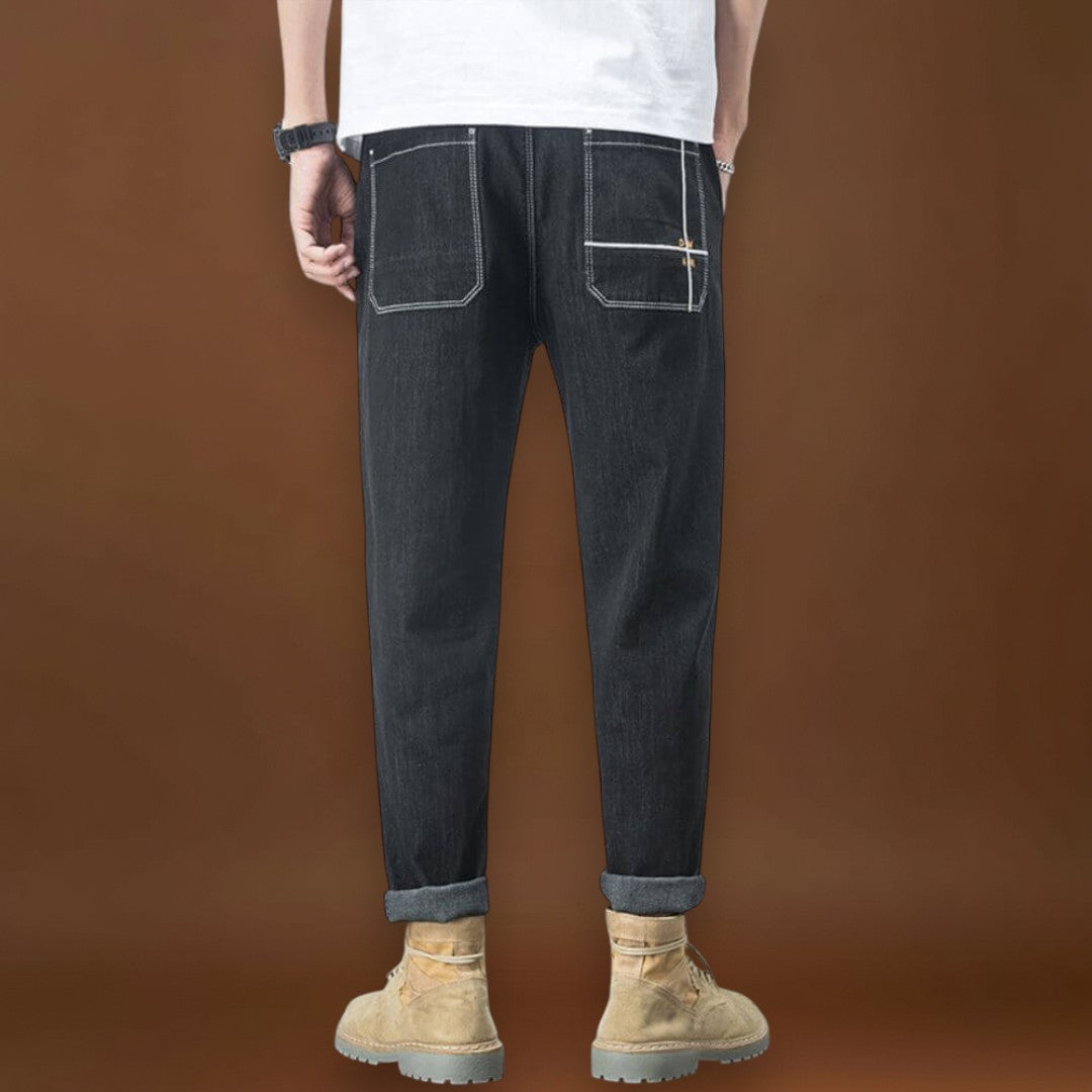 Ikki - Calças de ganga Comfort Preto