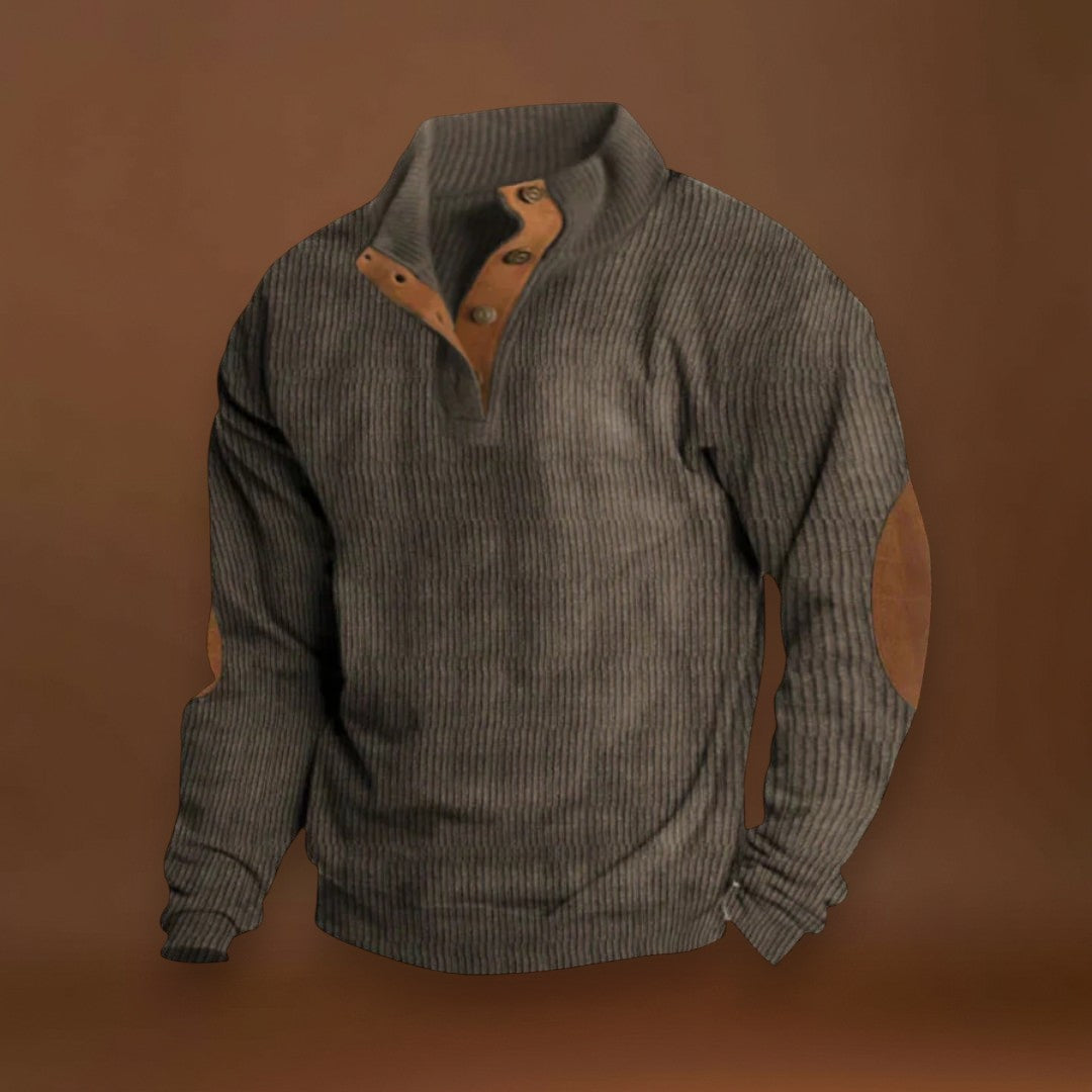 Miguel | Camisola Com Cotoveleiras Suaves