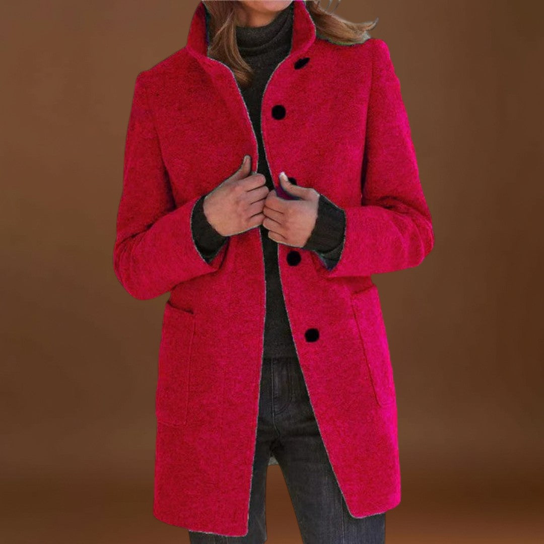 Debora - Casaco clássico em mistura de lã