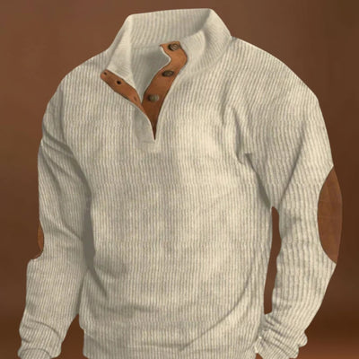 Miguel | Camisola Com Cotoveleiras Suaves