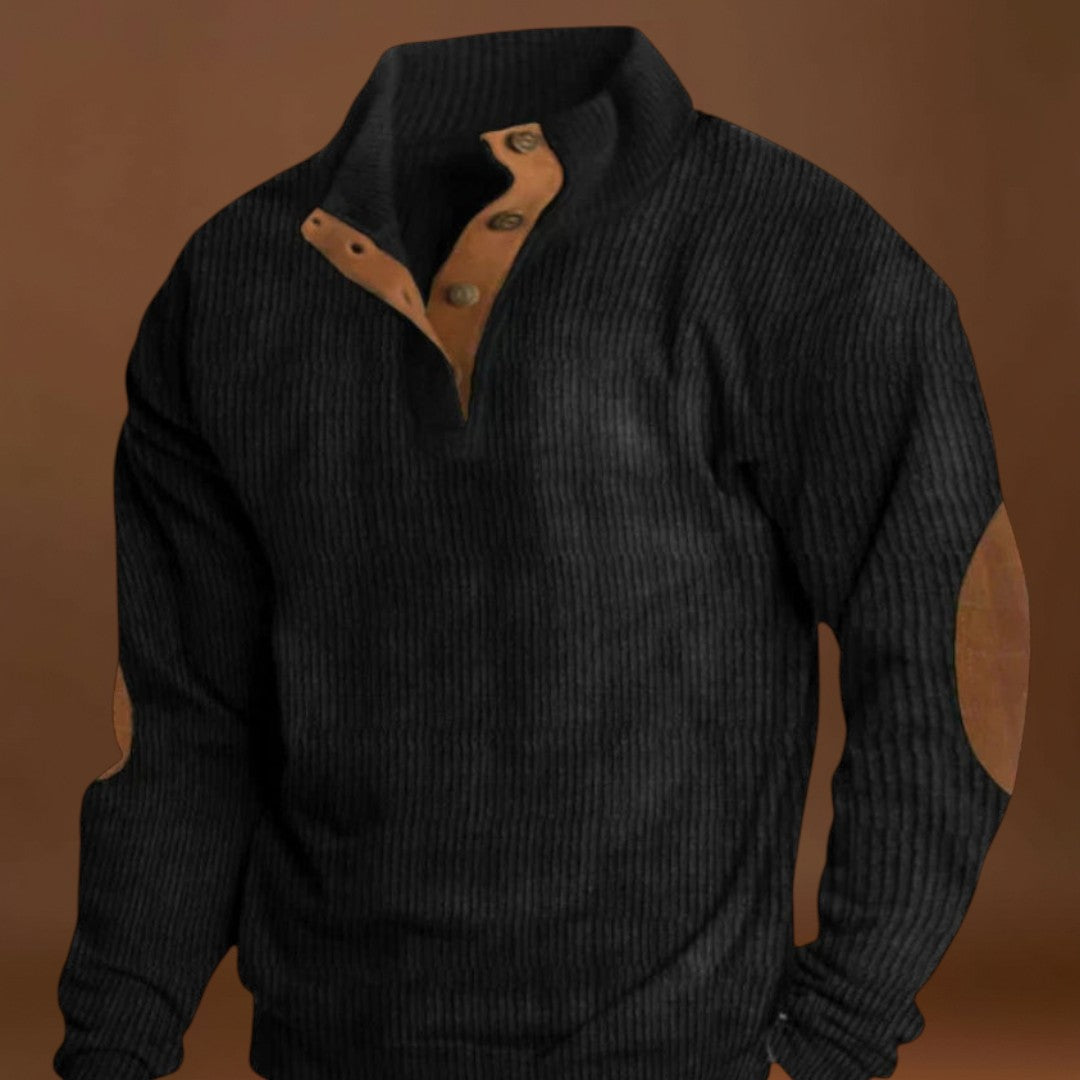 Miguel | Camisola Com Cotoveleiras Suaves