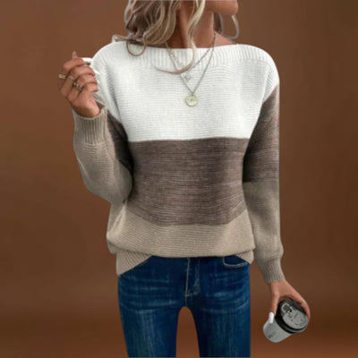 Clara - Suéter Tricolor